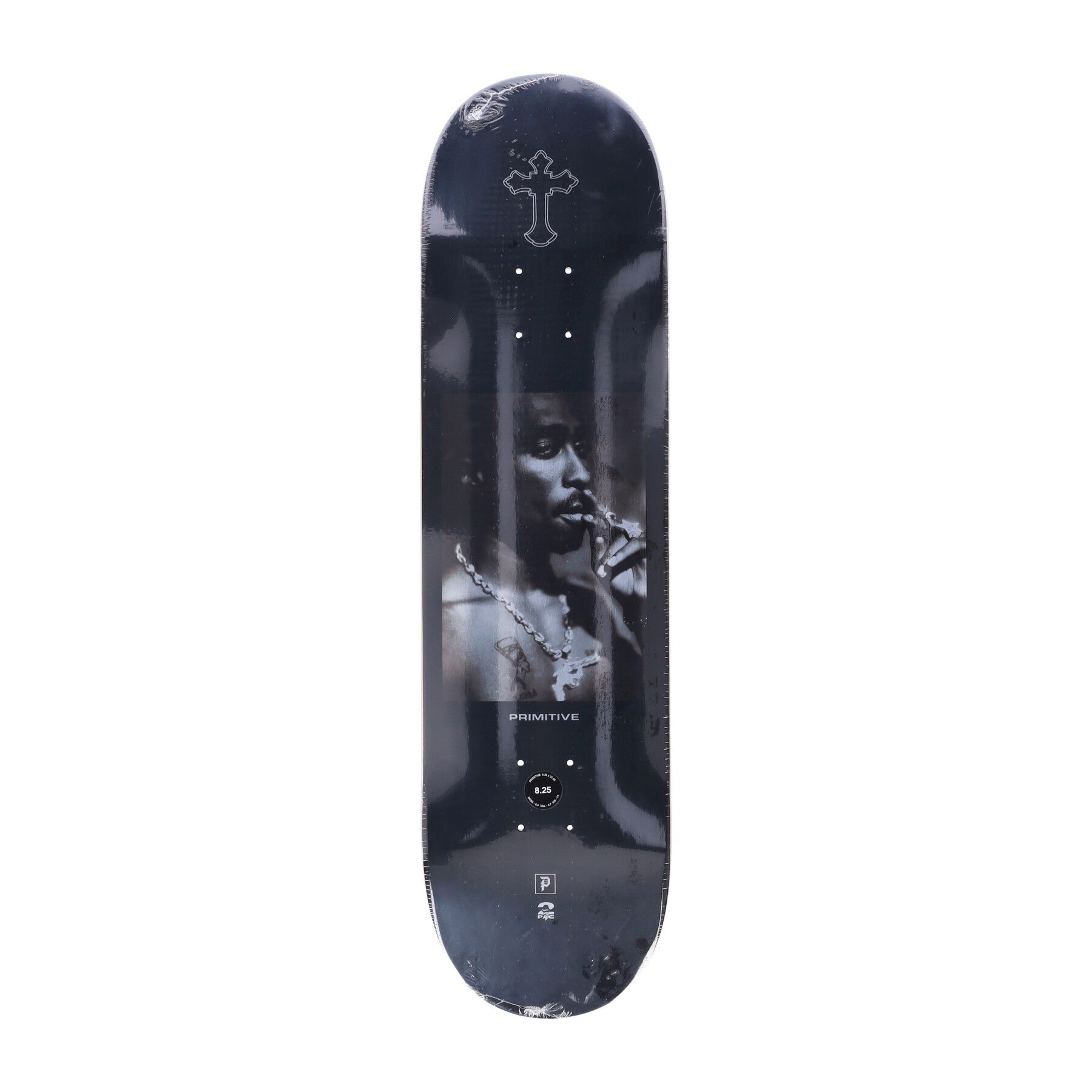 Primitive, Skateboard Tavola Uomo Platinum Deck X 2pac, 