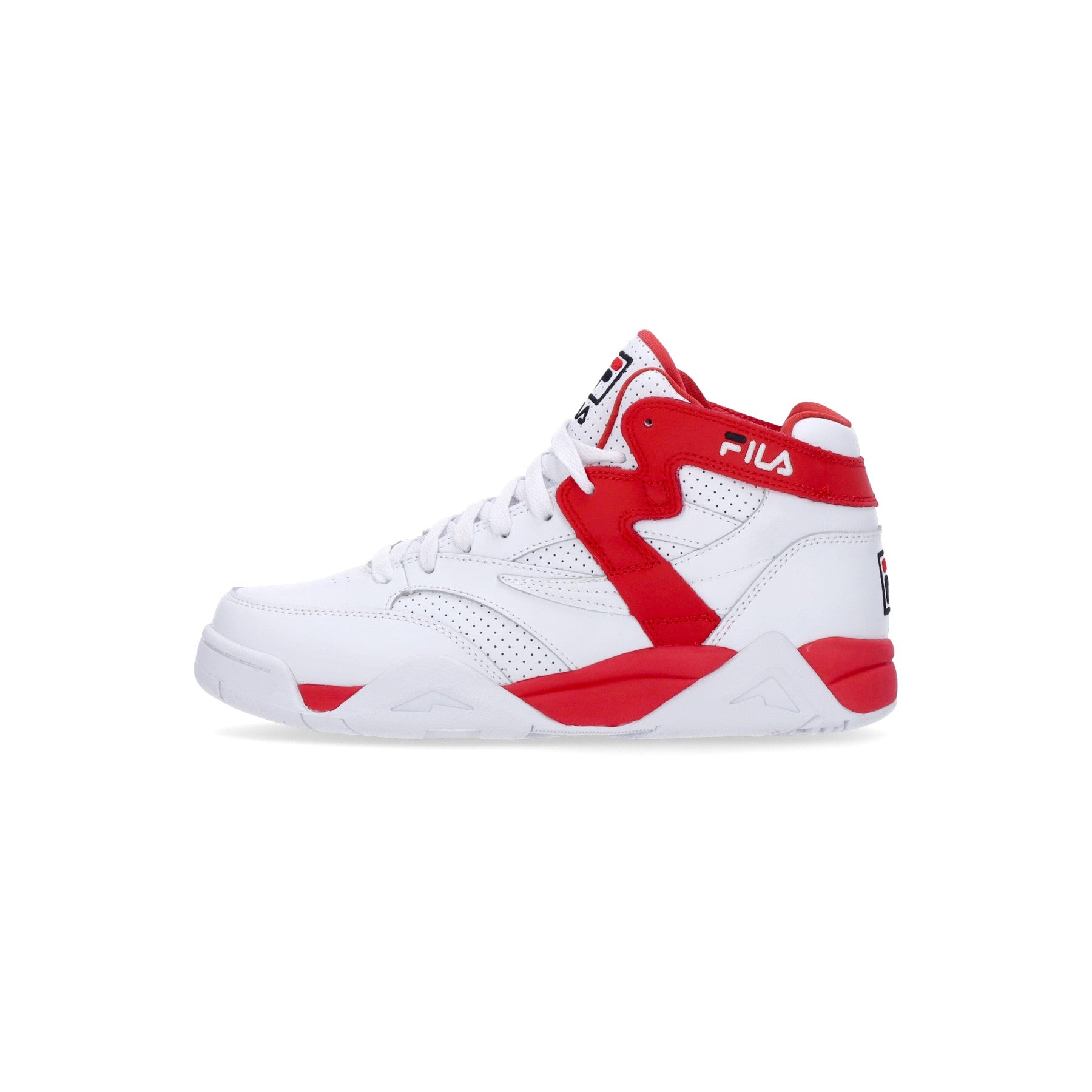 Fila Scarpa Basket Uomo M-squad Mid White/fila Red