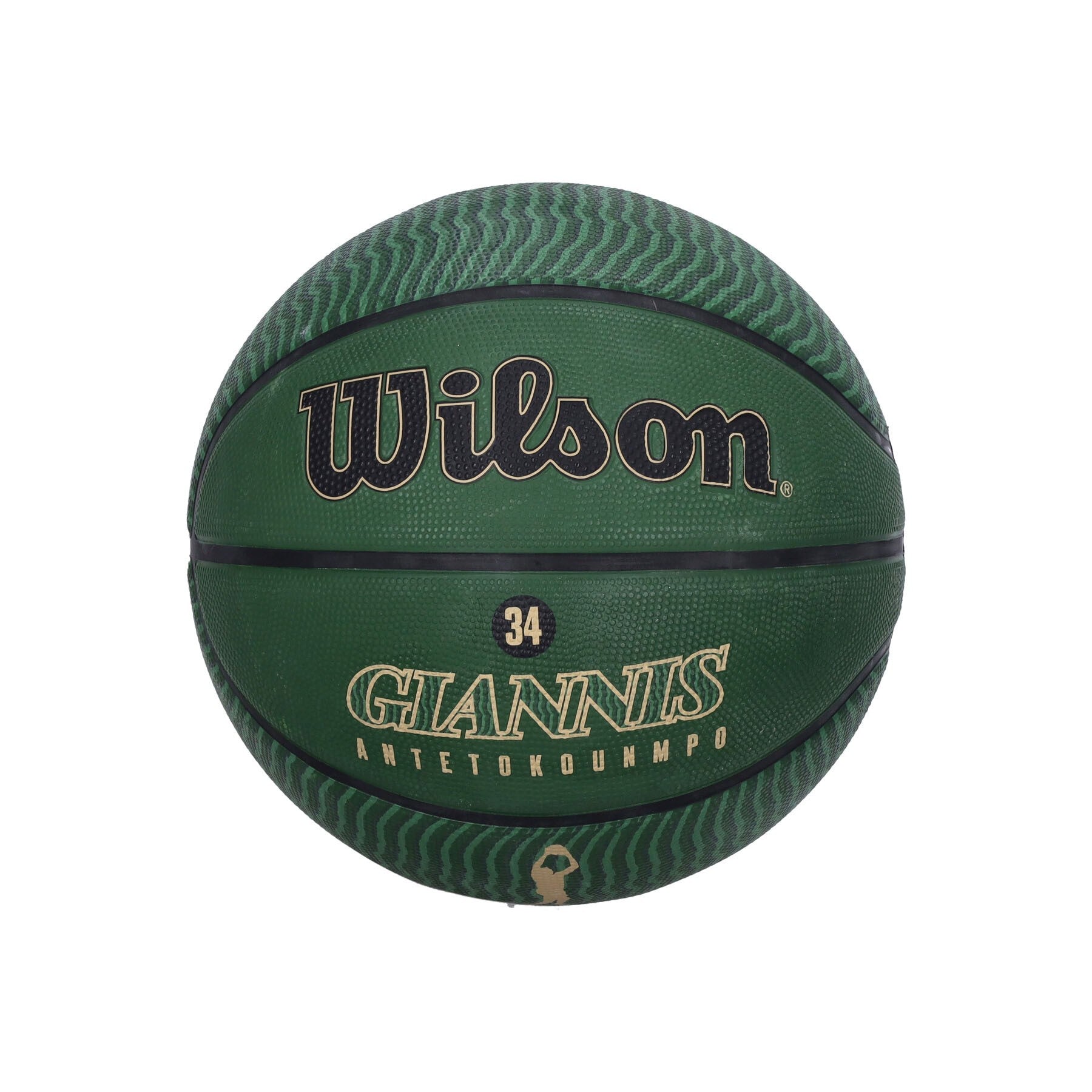 Men's NBA Giannis Antetokounmpo Icon Outdoor Basketball Size 7 Green