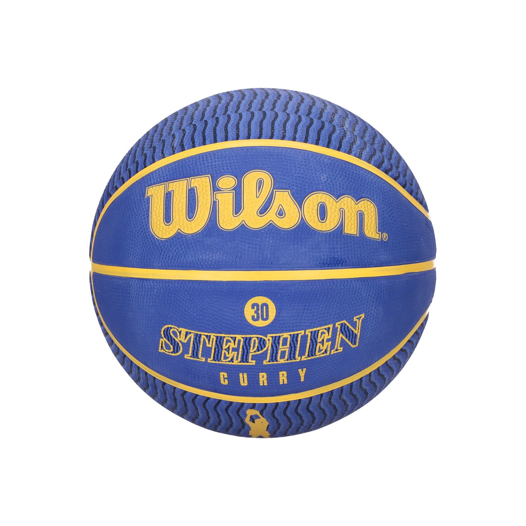 Men's NBA Stephen Curry Icon Outdoor Basketball Size 7 Blue