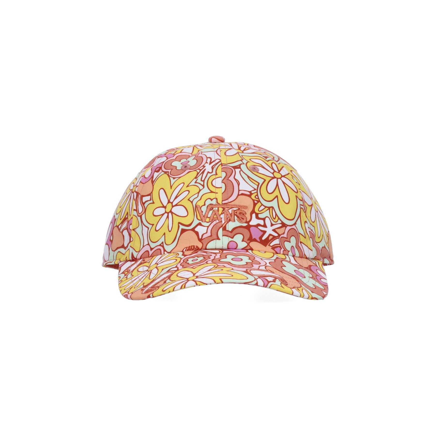 Curved Visor Cap for Women Court Side Printed Hat