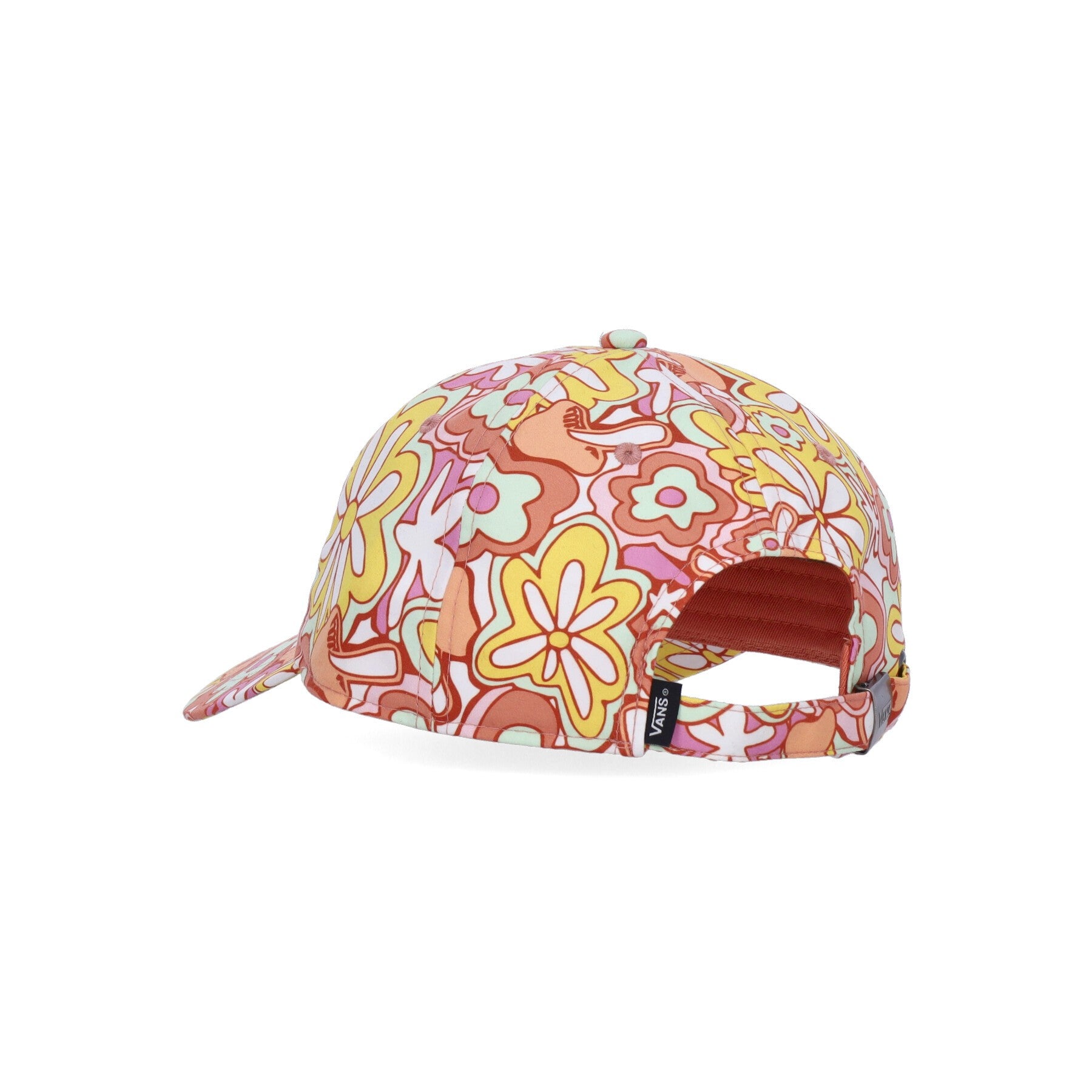 Curved Visor Cap for Women Court Side Printed Hat