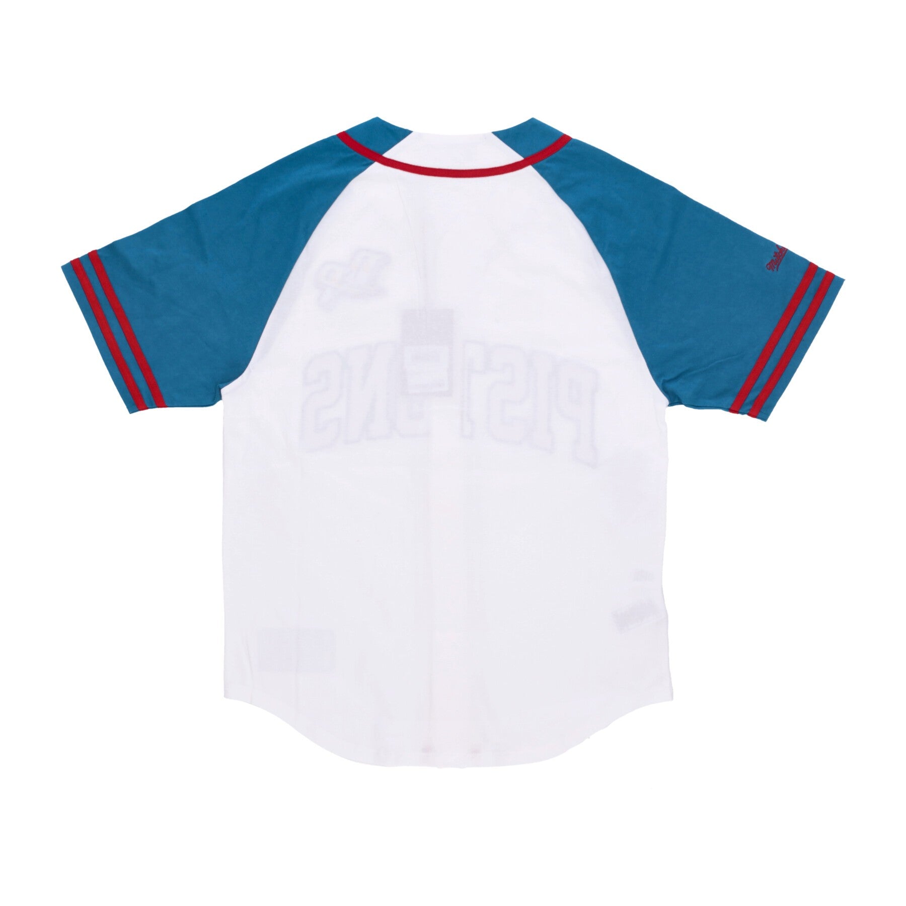Mitchell & Ness, Casacca Bottoni Uomo Nba Practice Day Button Front Jersey Hardwood Classics Detpis, 