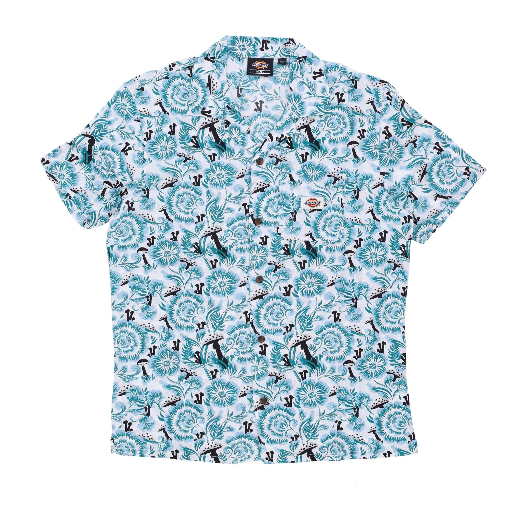 Roseburg Men's Short Sleeve Shirt S/s Shirt Cloud Floral