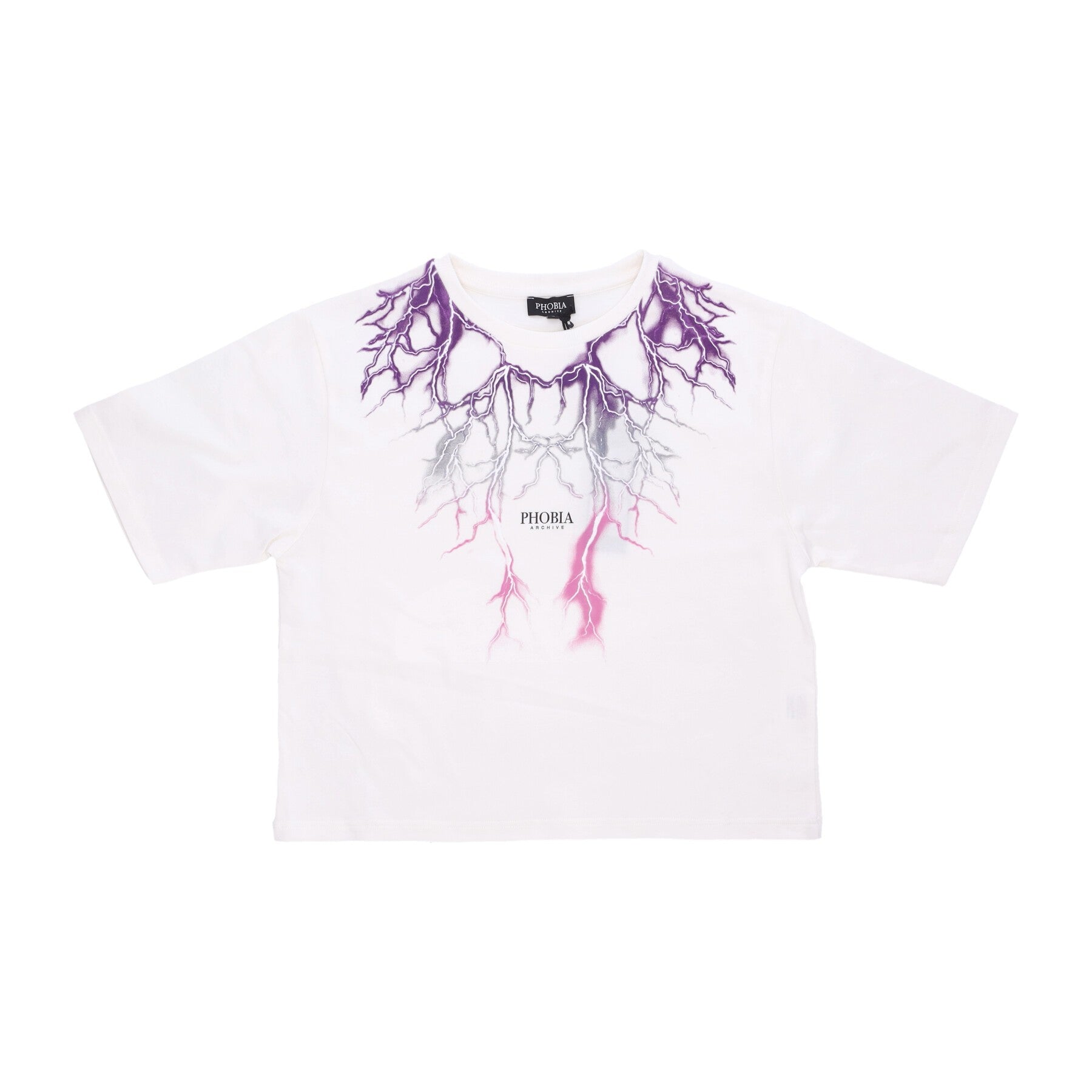 Women's Lightning Crop Tee T-Shirt