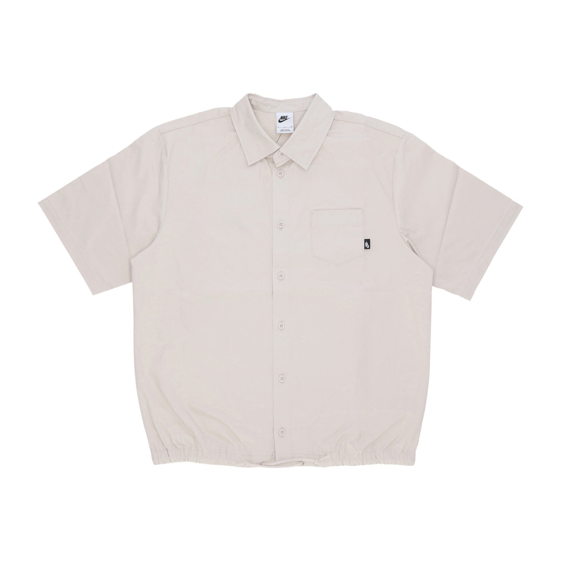 Men's Short Sleeve Shirt Club Button-down S/s Top Lt Orewood Brn