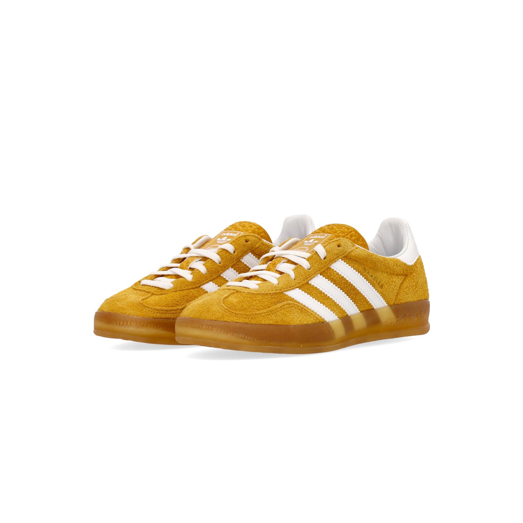 Gazelle Indoor Women's Low Shoe W Orange Peel/cloud White/gold Metallic