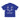 Camicia Manica Corta Uomo Dots Full Zip Shirt Royal Blue