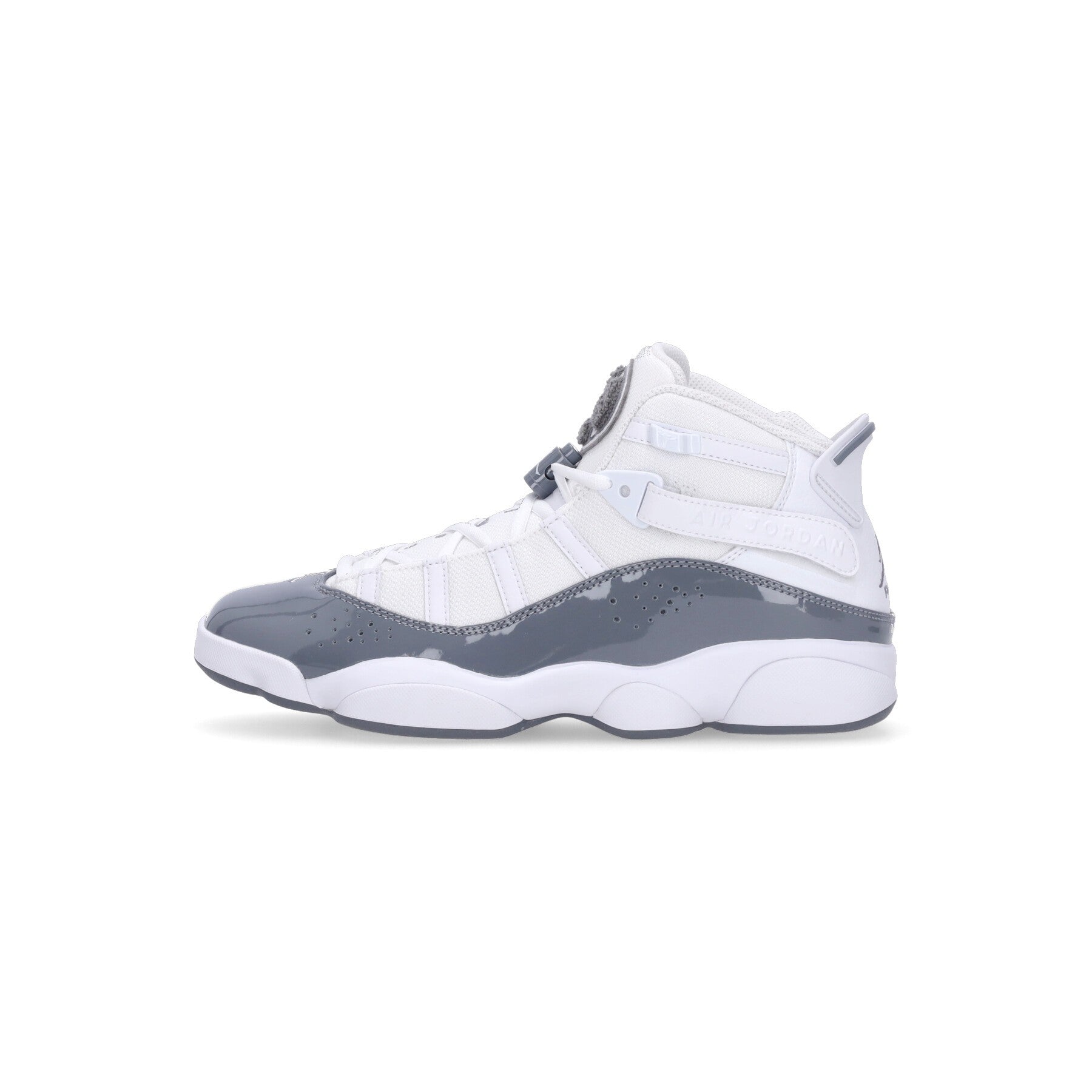 Jordan, Scarpa Alta Uomo Jordan 6 Rings, White/cool Grey/white