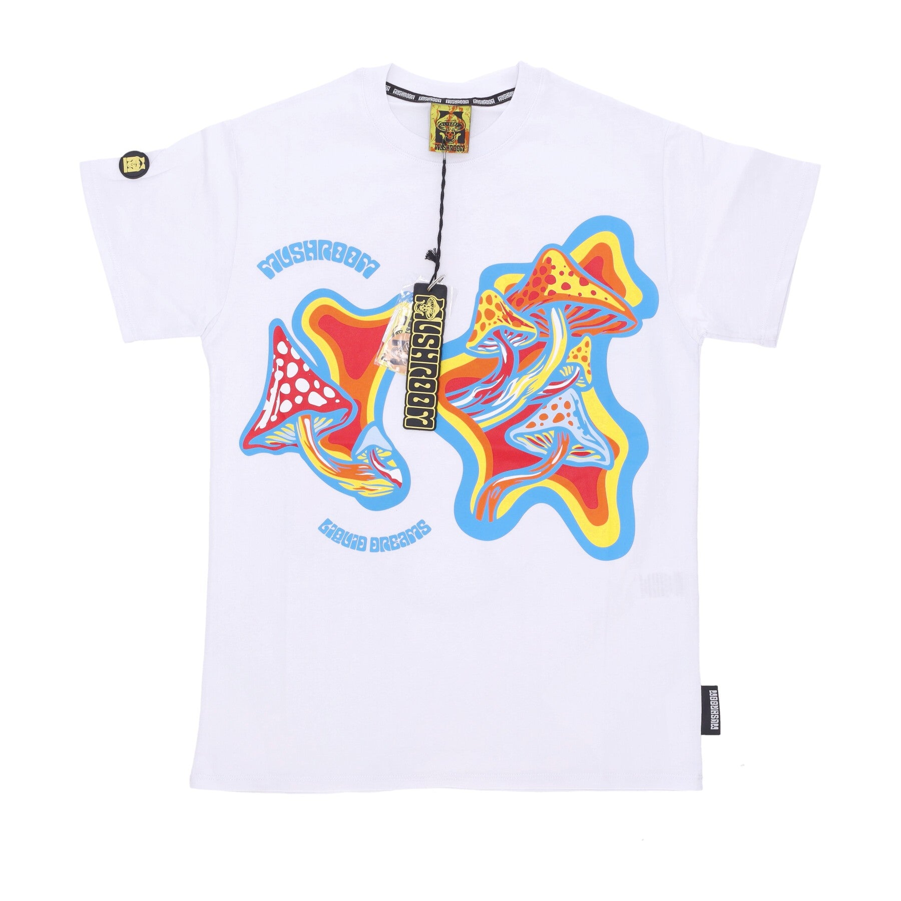 Men's T-Shirt Psychedelic Tee White