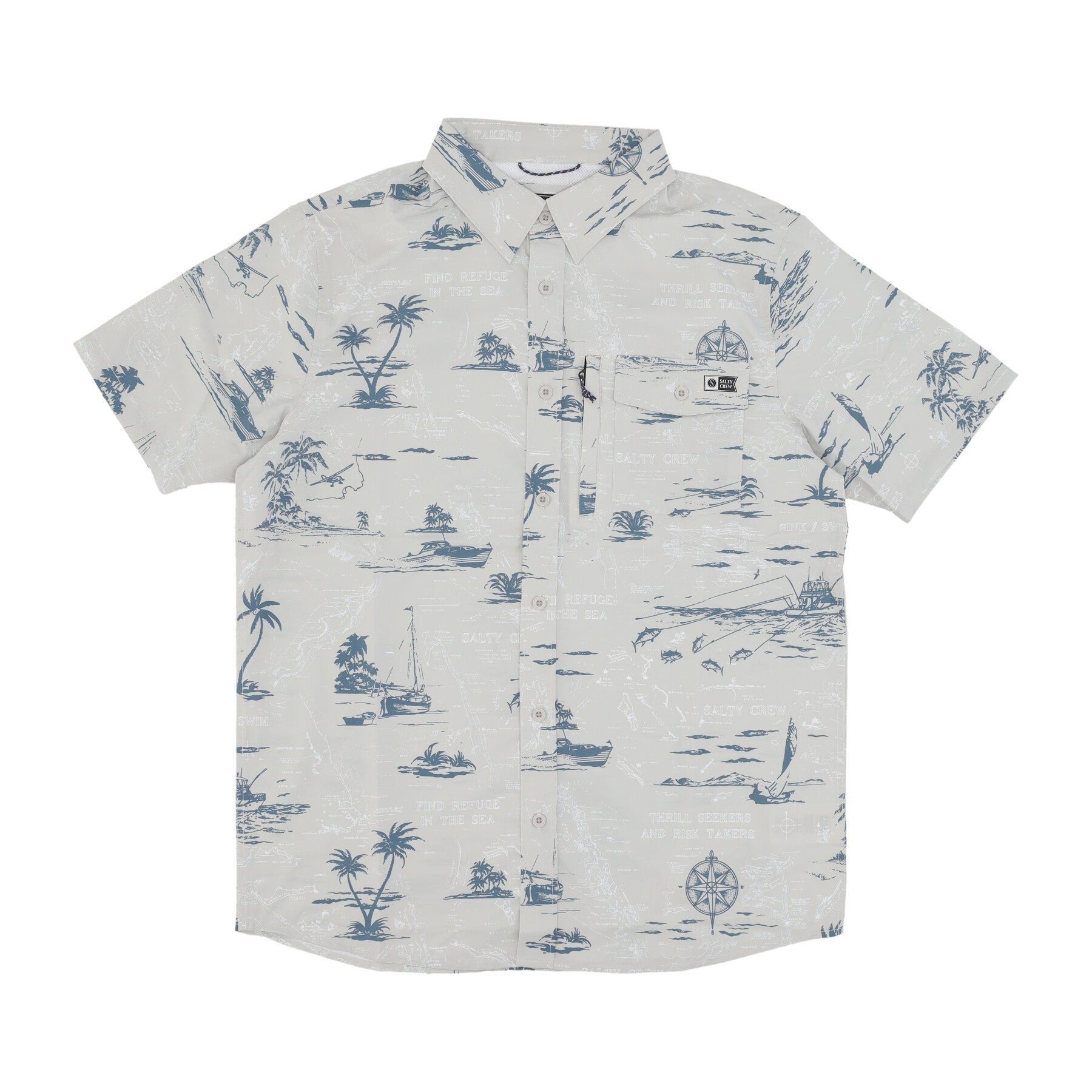 Men's Short Sleeve Shirt Seafarer Tech Woven Shirt