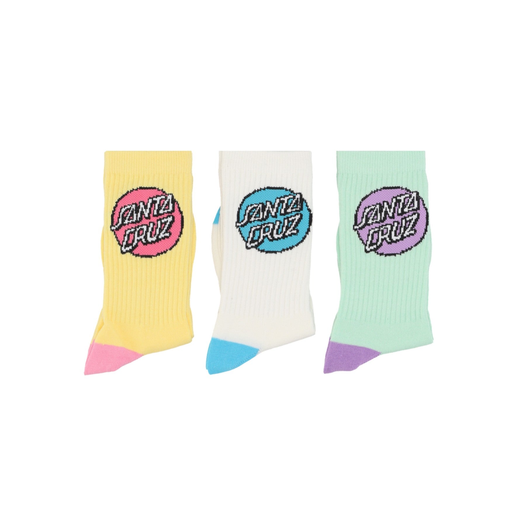 Medium Women's Pop Dot Sock (3 Pack)