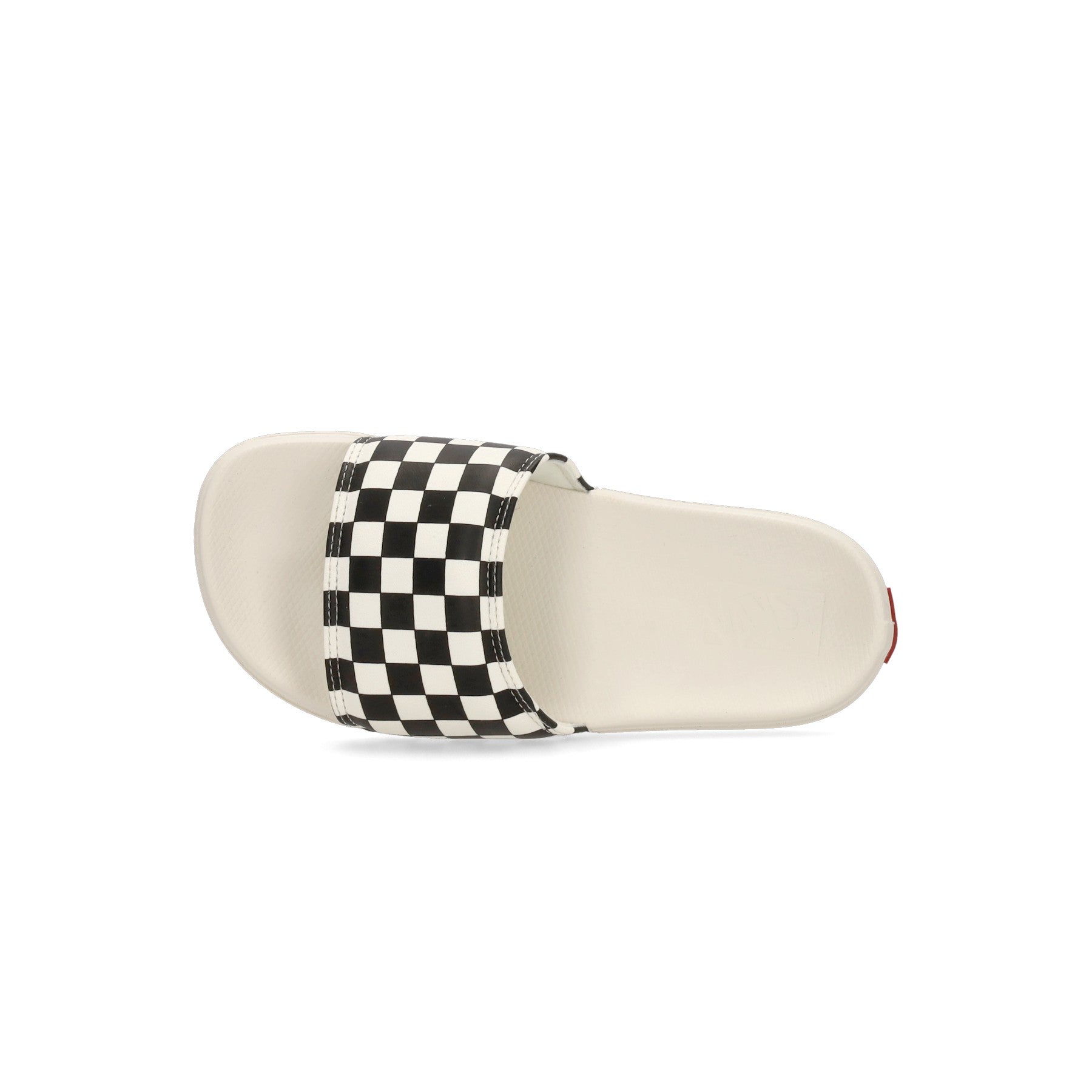 Vans, Ciabatte Uomo La Costa Slide-on (checkerboard), Black/marshmallow