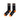 Propaganda, Calza Media Uomo Logo Socks, Black/orange