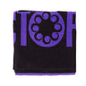 Octopus, Asciugamano Uomo Original Towel, Black/purple