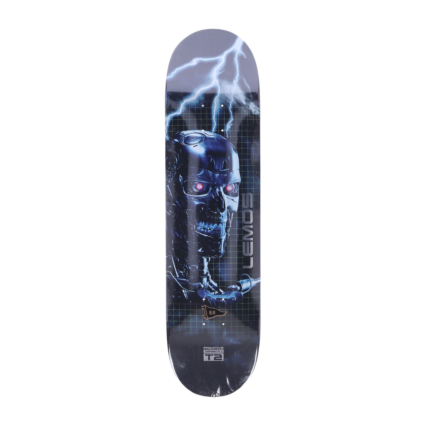 Primitive, Skateboard Tavola Uomo Box Set Lemos Deck X Terminator 2, Multi Color