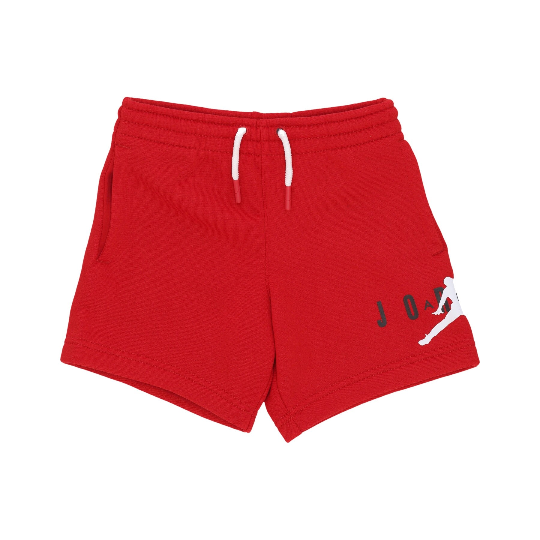 Jordan, Pantalone Corto Tuta Bambino Jumpman Sustainable Short, Gym Red