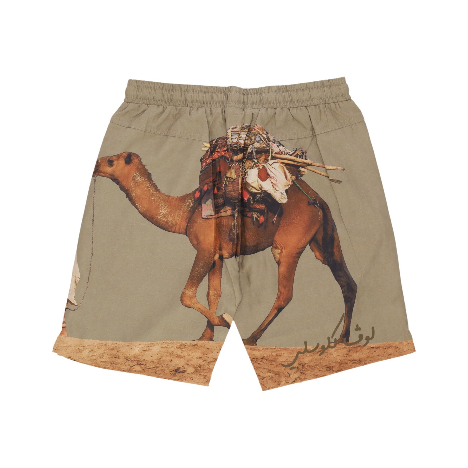 Love Closely, Pantalone Corto Uomo Camel Short, 