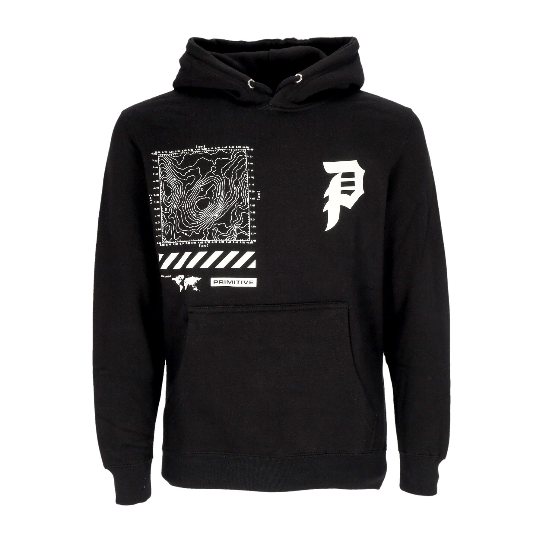 Primitive Men's Hoodie Mapping Dirty P Hoodie X Call Of Duty