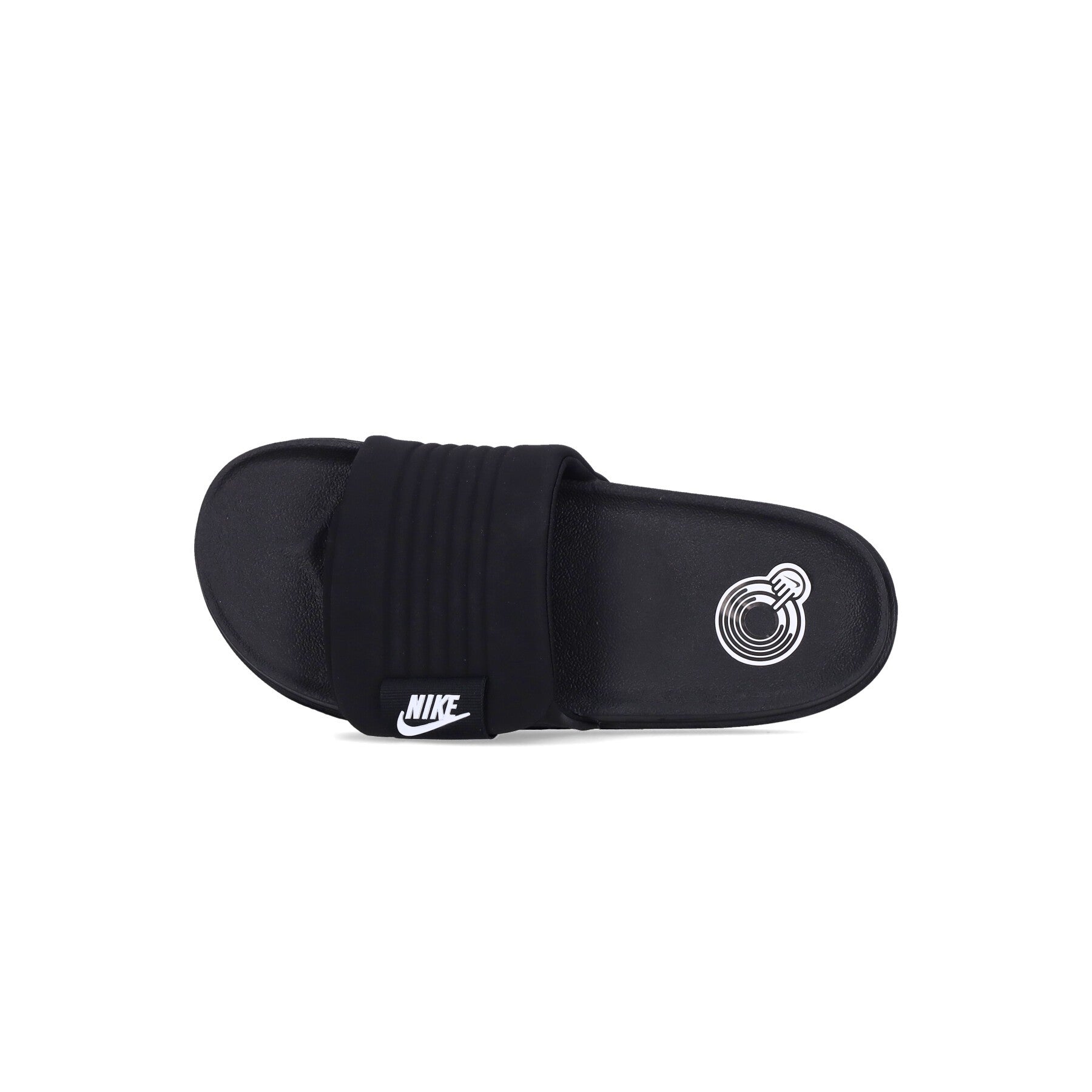 Nike, Ciabatte Uomo Offcourt Adjust Slide, Black/white/black