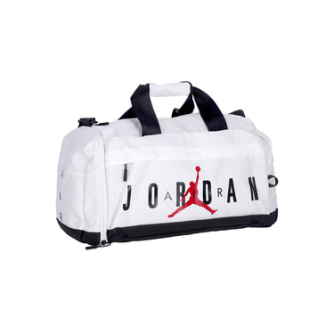 Jordan, Borsone Cilindrico Uomo Air Jordan Duffle Bag, White