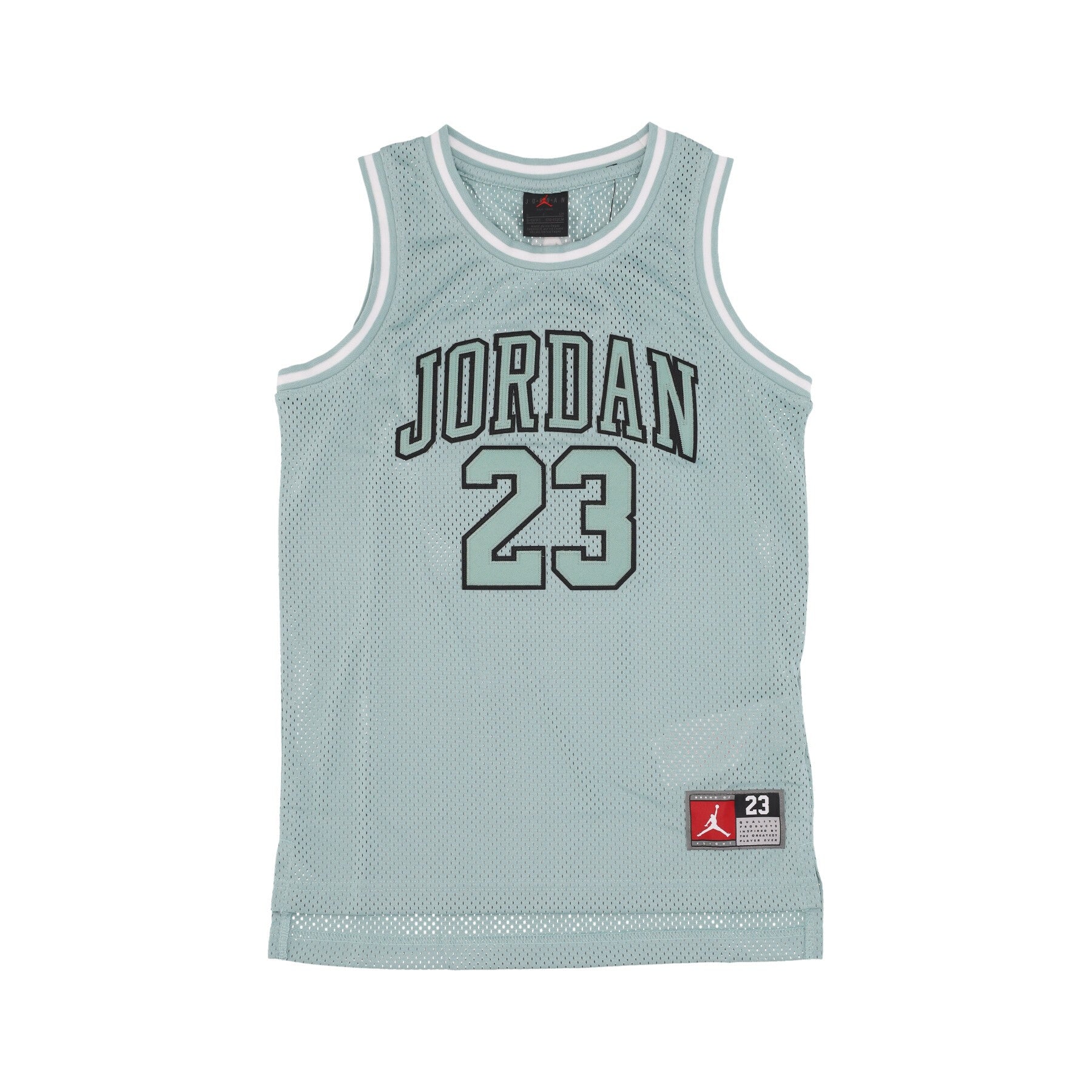 Jordan, Canotta Tipo Basket Ragazzo Jordan 23 Jersey, Mineral Blue