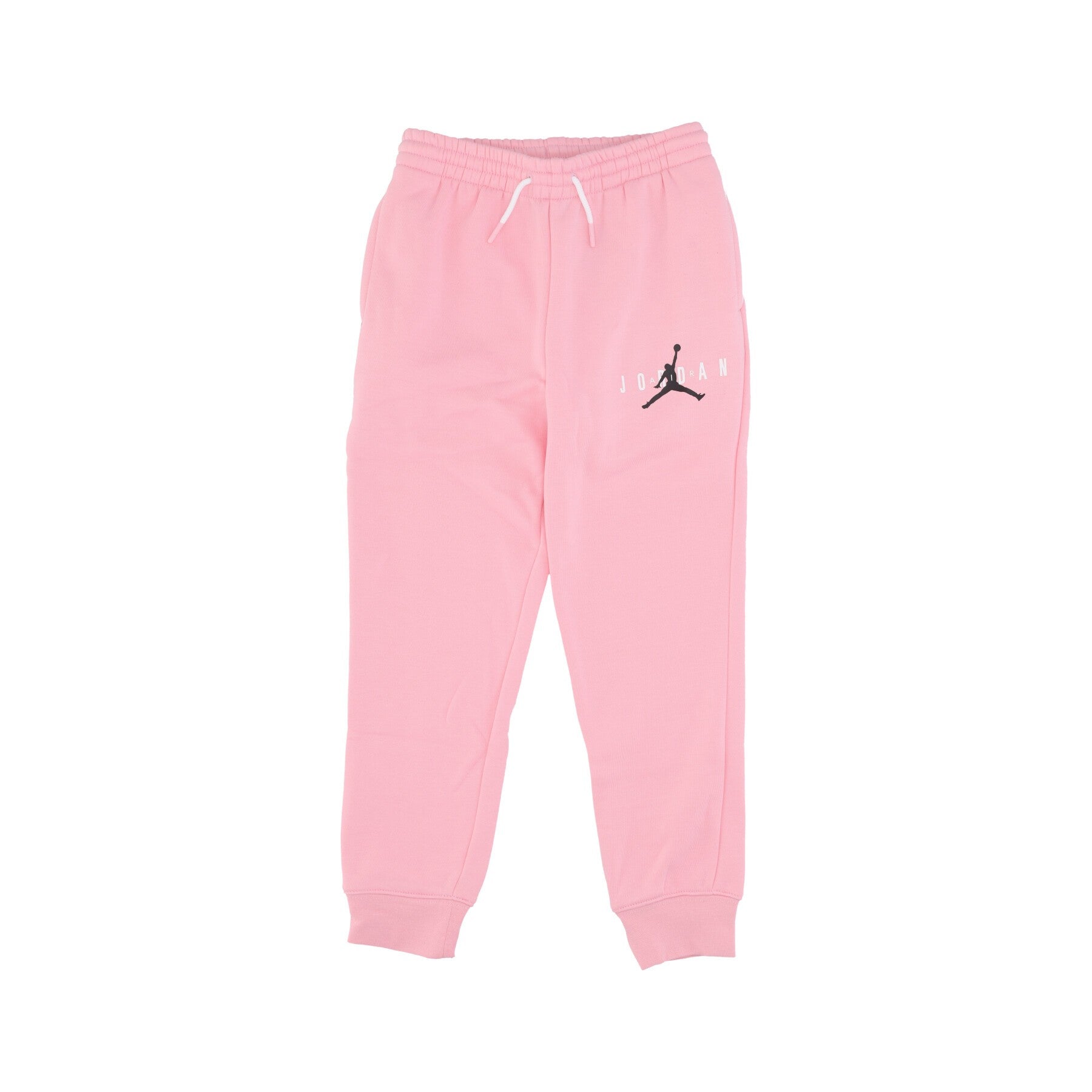 Jordan, Pantalone Tuta Felpato Ragazzo Jumpman Sustainable Pant, Medium Soft Pink