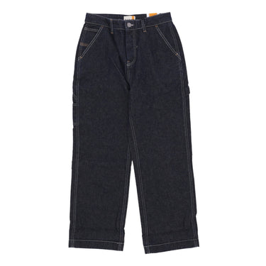 Timberland, Jeans Uomo Rindge Cotton Hemp Carpenter Pant, Rinsed