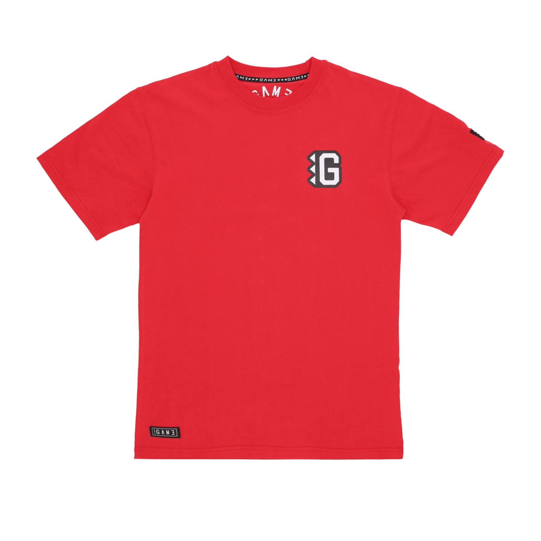 Game, Maglietta Uomo Vertical Back G-tee, Royal Red