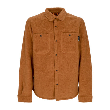Timberland, Camicia Imbottita Uomo Fleece Overshirt, Argan Oil