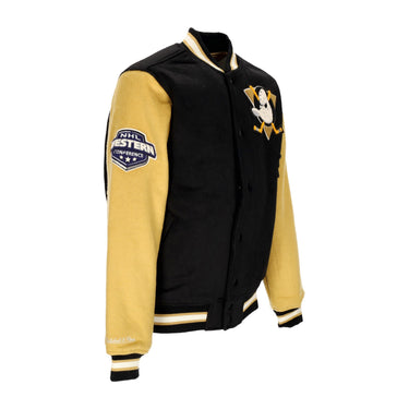 Mitchell & Ness, Giubbotto College Uomo Nhl Team Legacy Varsity Jacket Anaduc, 