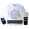 Ymcmb, Casacca Uomo Ymcmb Hockey Jersey "d-sign" White/black, Unico
