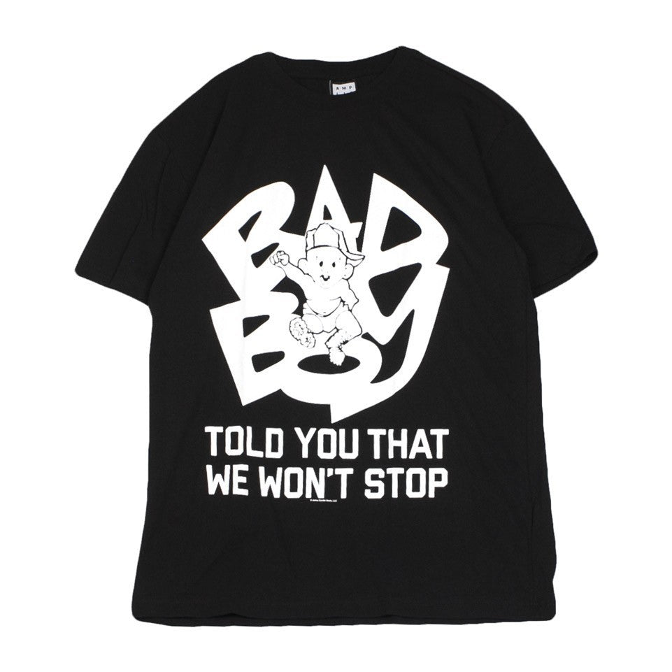 Amplified, Maglietta Uomo Bad Boy Told You That We Wont Stop, Nero