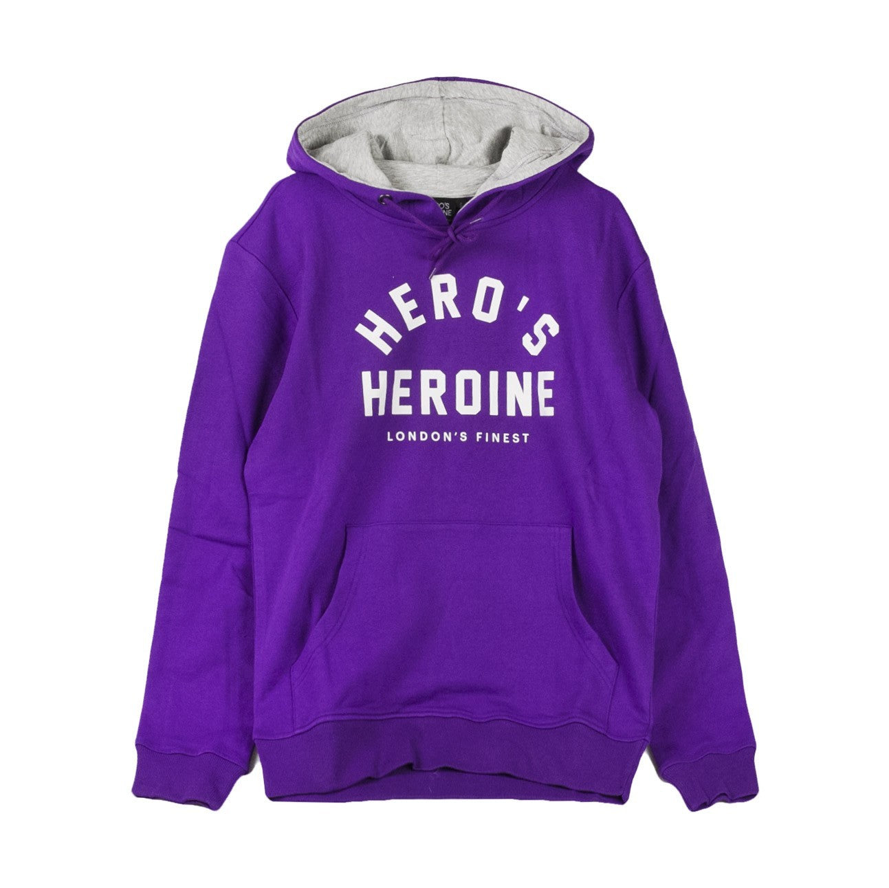 Hero's Heroine, Felpa Cappuccio Uomo Arc Logo, Purple