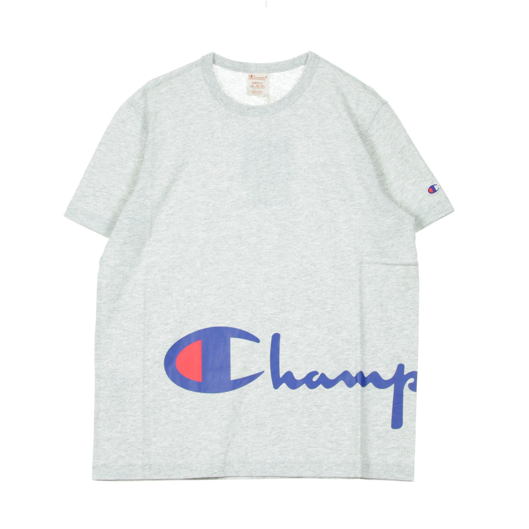 Champion, Maglietta Uomo Crewneck T-shirt, Light Grey