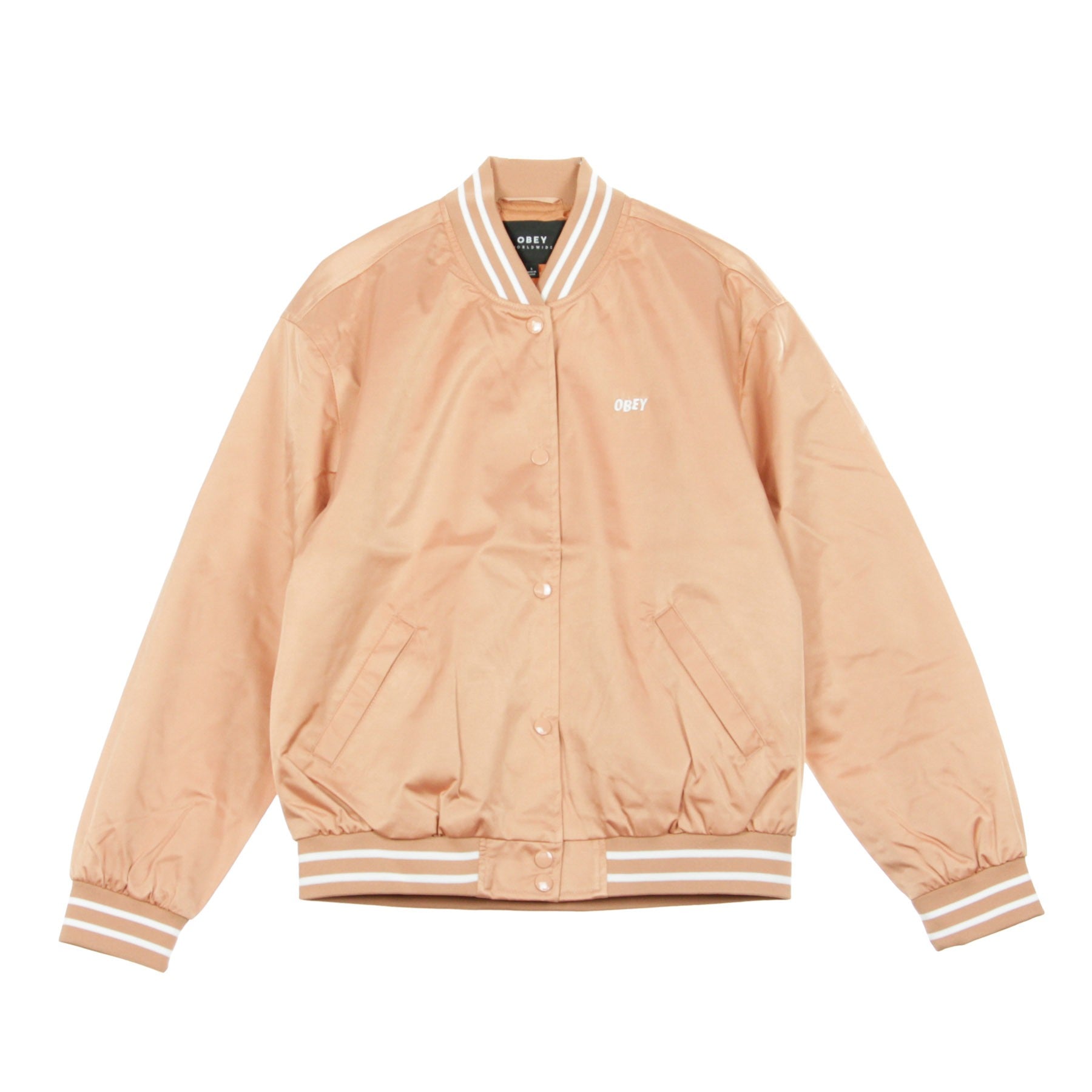 Obey, Giubbotto Bomber Donna Lilah Jacket, Dusty Coral