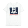 Dgk, Maglietta Uomo Hustle Club, White