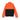 Men's High Neck Sweatshirt Cl R Hz Unisex Cover Up Energy Orange