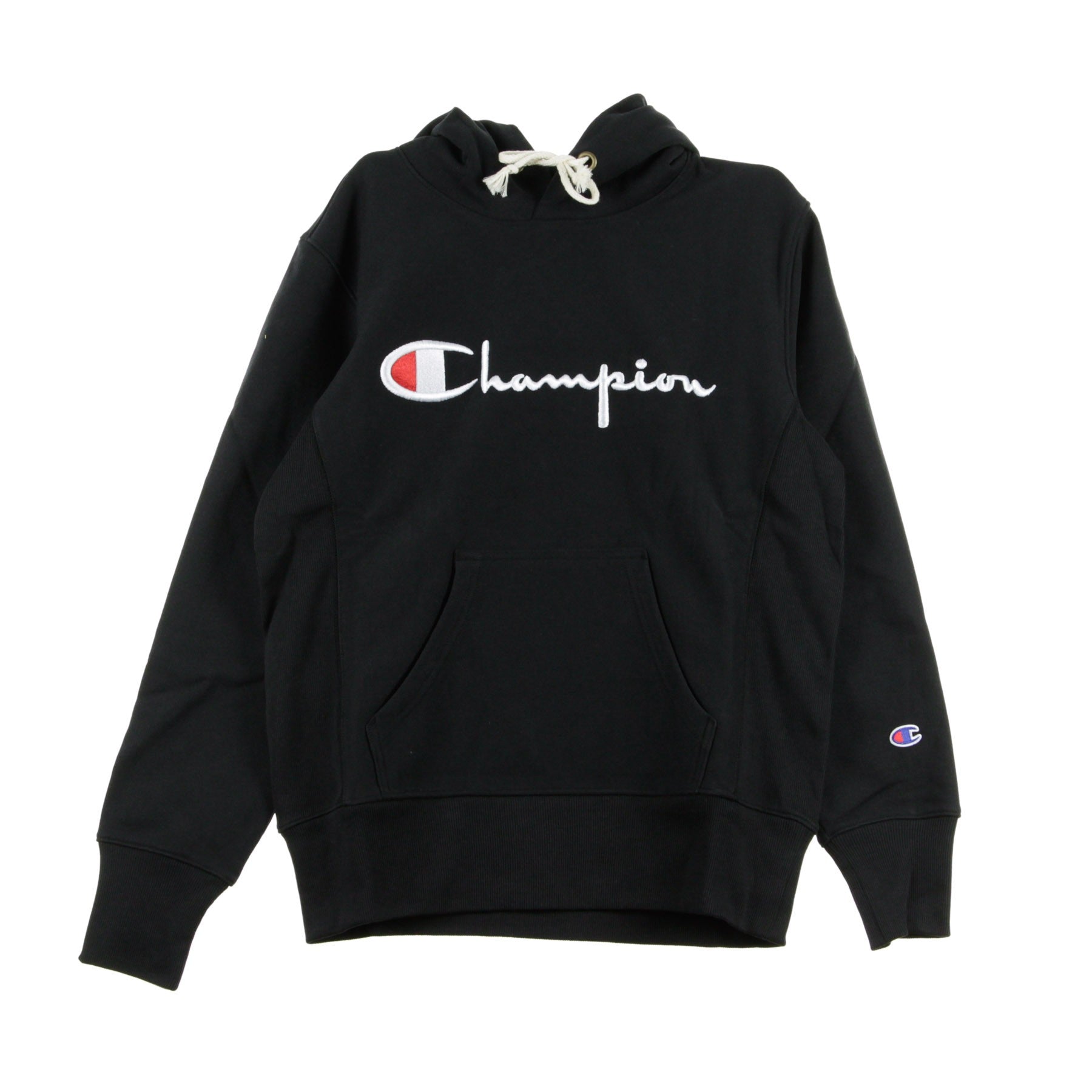 Champion, Felpa Cappuccio Uomo Hooded Sweatshirt, Black