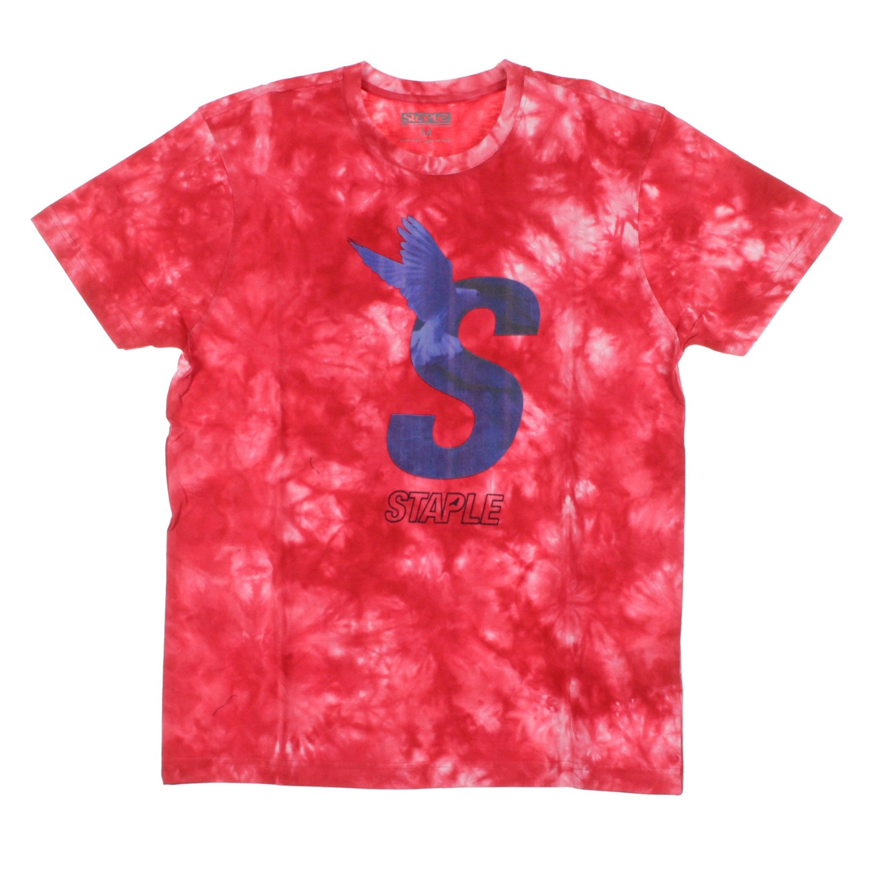 Men's T-Shirt Ess Tye Dyed Tee Red