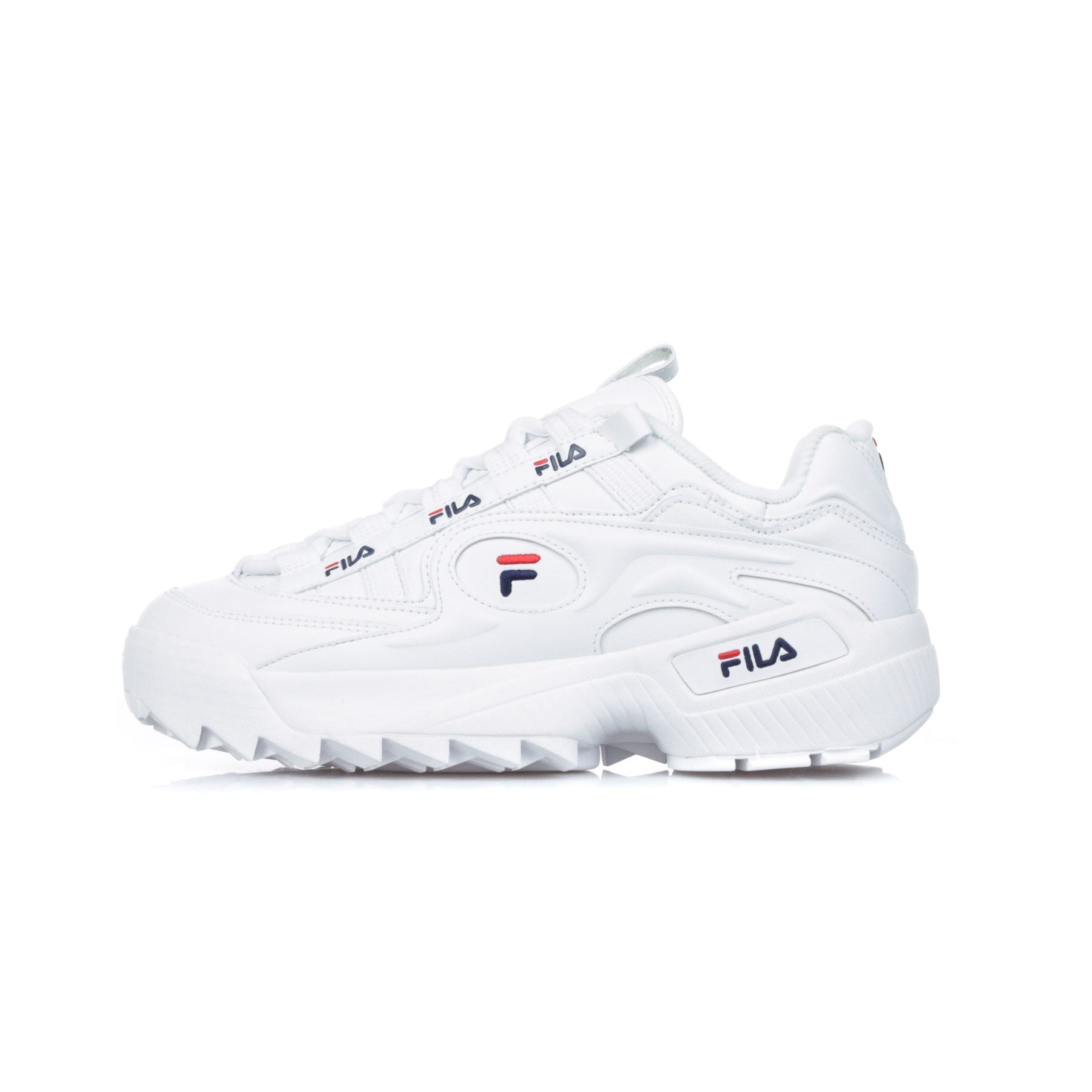 D-formation White/Fila Navy/Fila Red Men's Low Shoe
