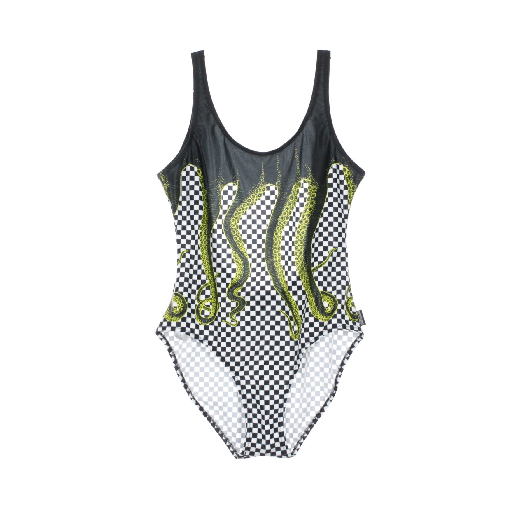 Women's Checkered Swimsuit One Piece Swimsuit