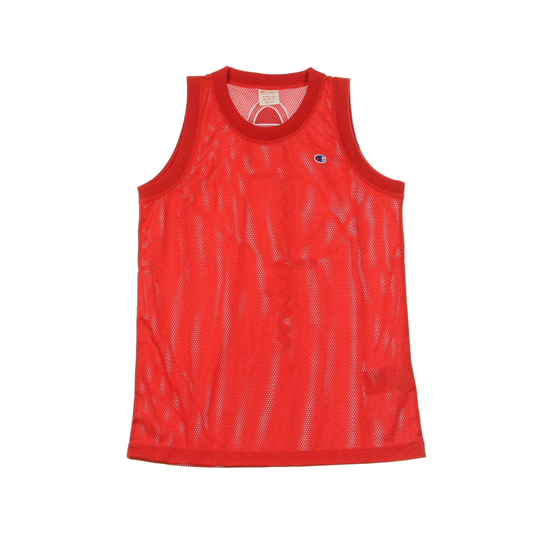 Champion, Canotta Tipo Basket Donna Tank Top, Red