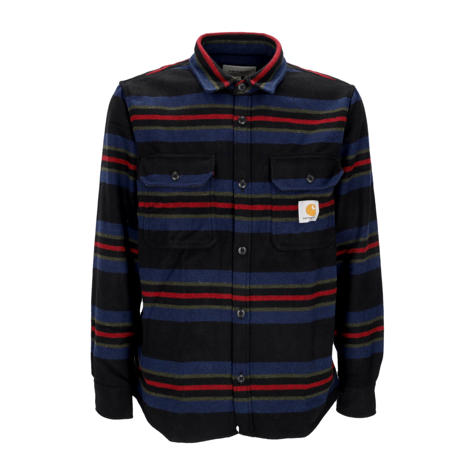 Camicia Manica Lunga Uomo Oregon Shirt Jacket Starco Stripe/black I032272.1PI