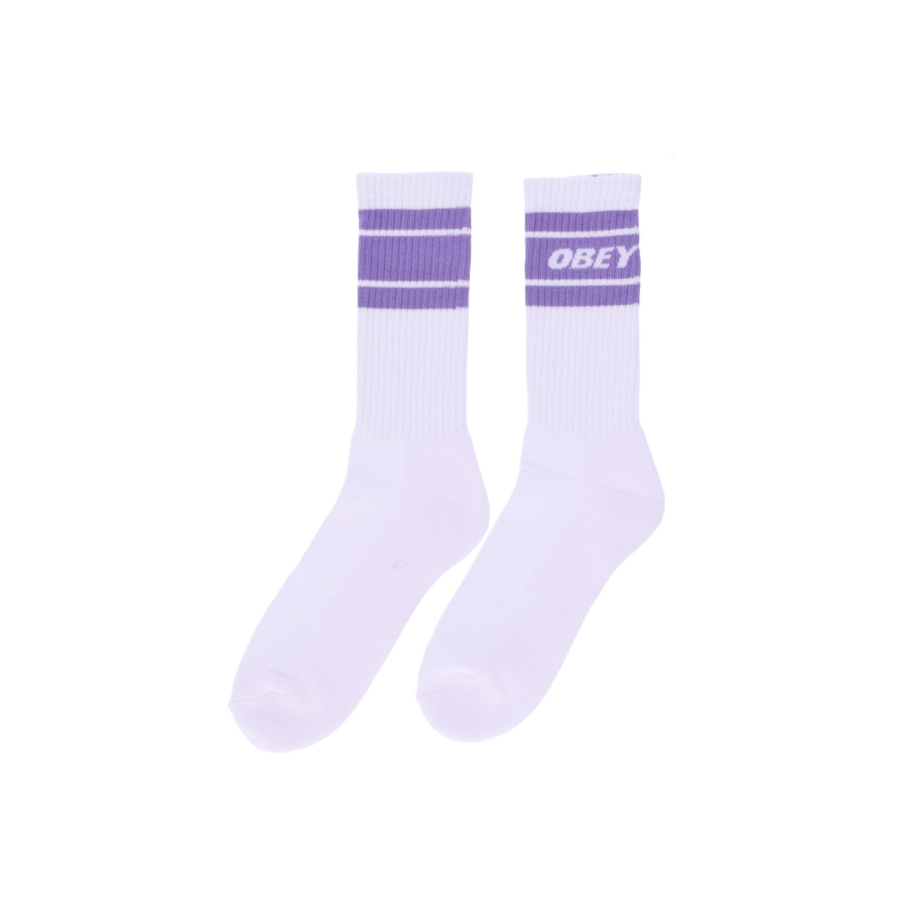 Calza Media Uomo Cooper Ii Socks White/lavender Silk 100260093
