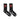 Calza Media Uomo Crime Socks Black 23FWPRAC349