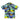 Camicia Manica Corta Uomo Hawaiian Shirt Sunset Blue HS-1