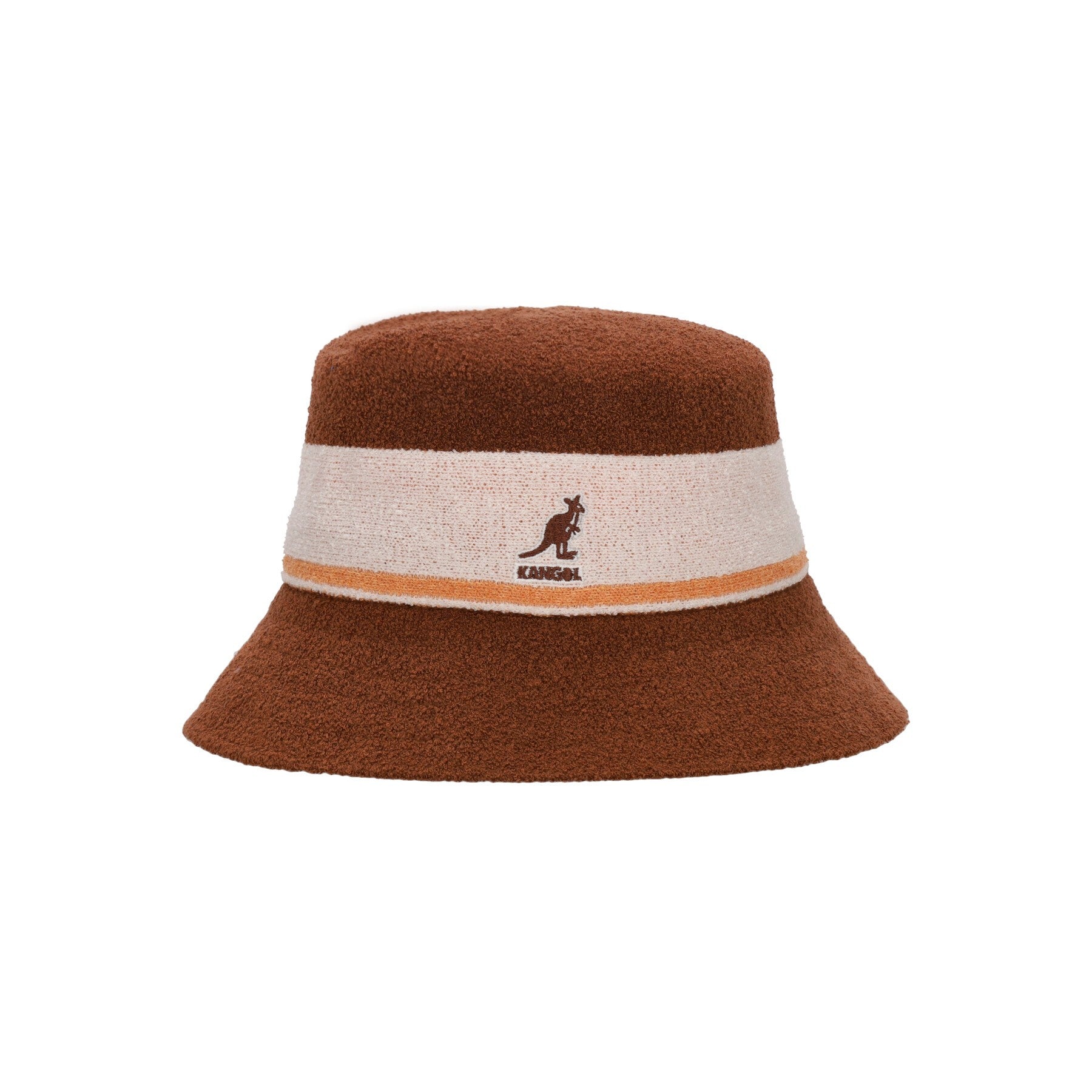 Cappello Da Pescatore Uomo Bermuda Stripe Bucket Mahogany K3326ST
