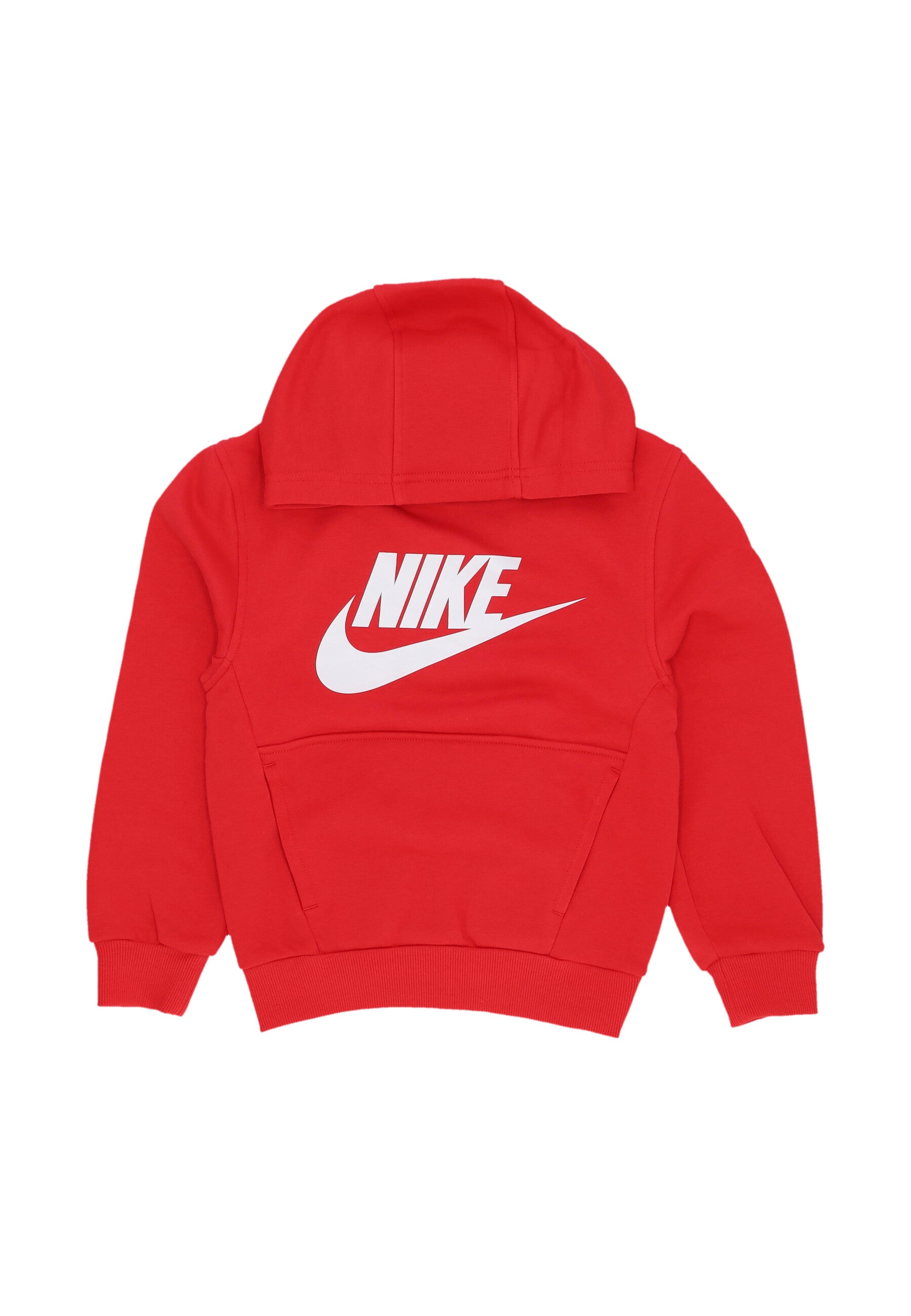 Hoodie Boy B Sportswear Club Fleece Hoodie University Red/white