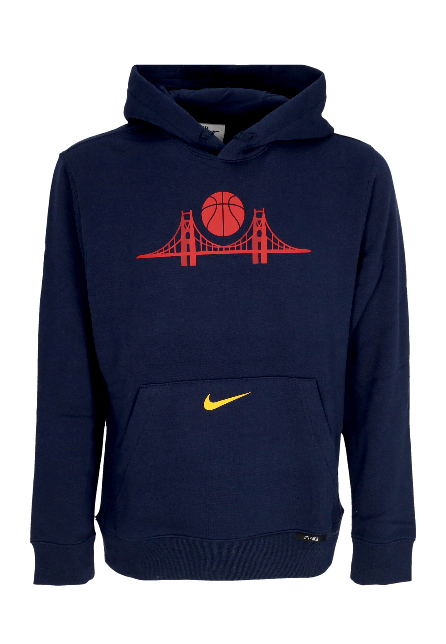 Nike NBA Men's hood Sweatshirt NBA City Edition Club Hoodie Golwar